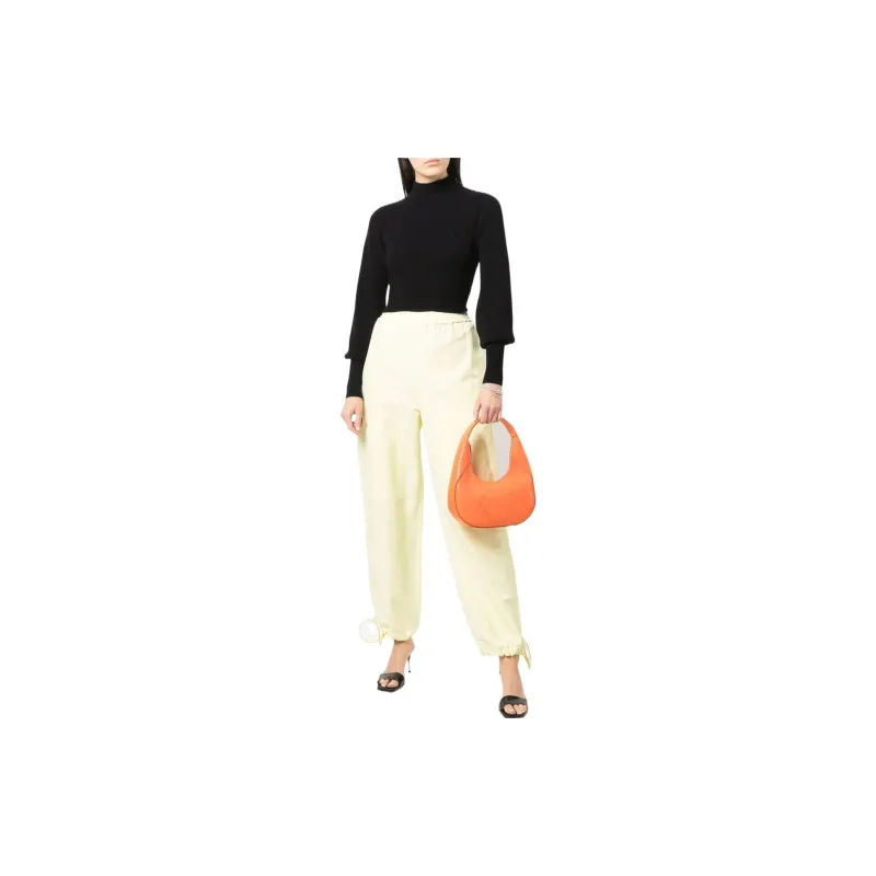 Stella McCartney Straight Leg Drawstring Cuff Joggers-1