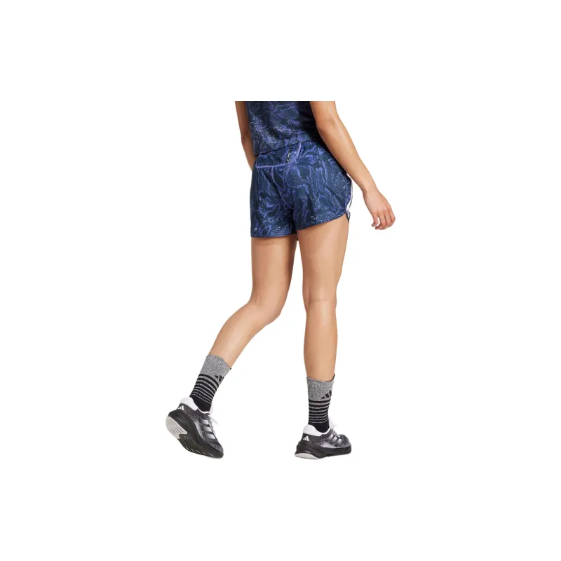 Adidas AEROREADY OWN THE RUN EXCITE Sports Shorts Women's Purple-2