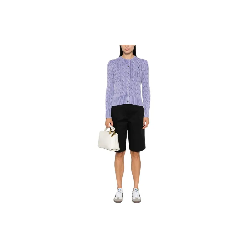 Polo Ralph Lauren FW24 Knitwear Women's Lavender Purple-1