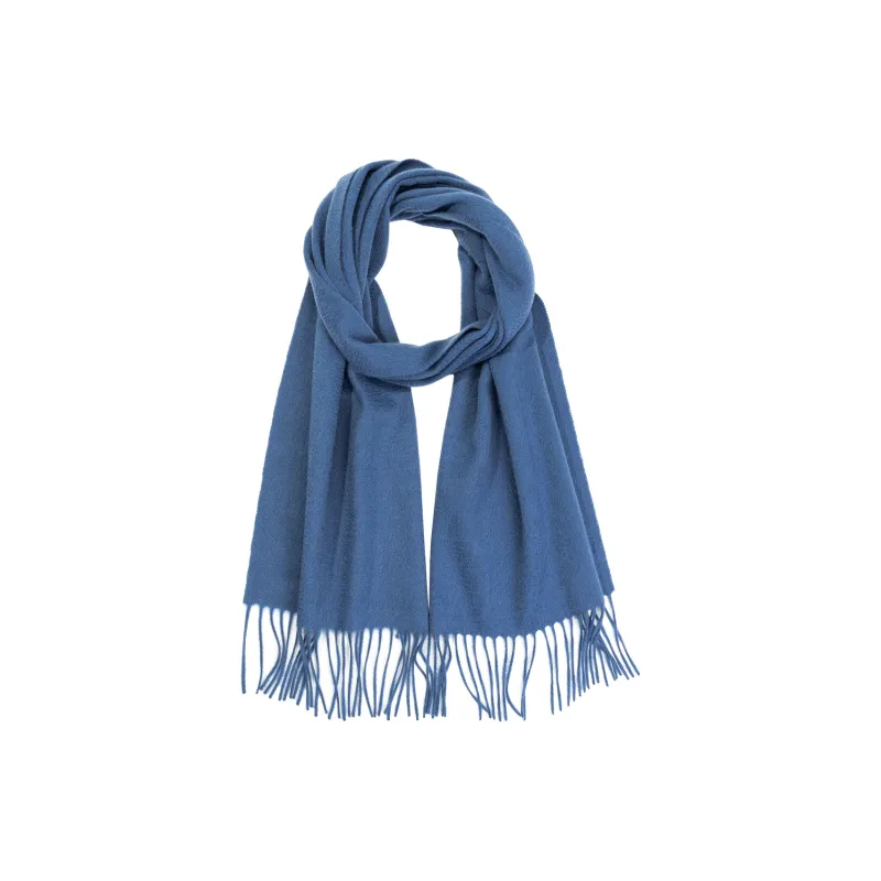 Shanghai Story 100% Cashmere Knit Scarves Unisex China Red Gift Box Set-2