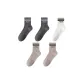 5 Pack[Dark Gray 2+Light Camel 2+White]