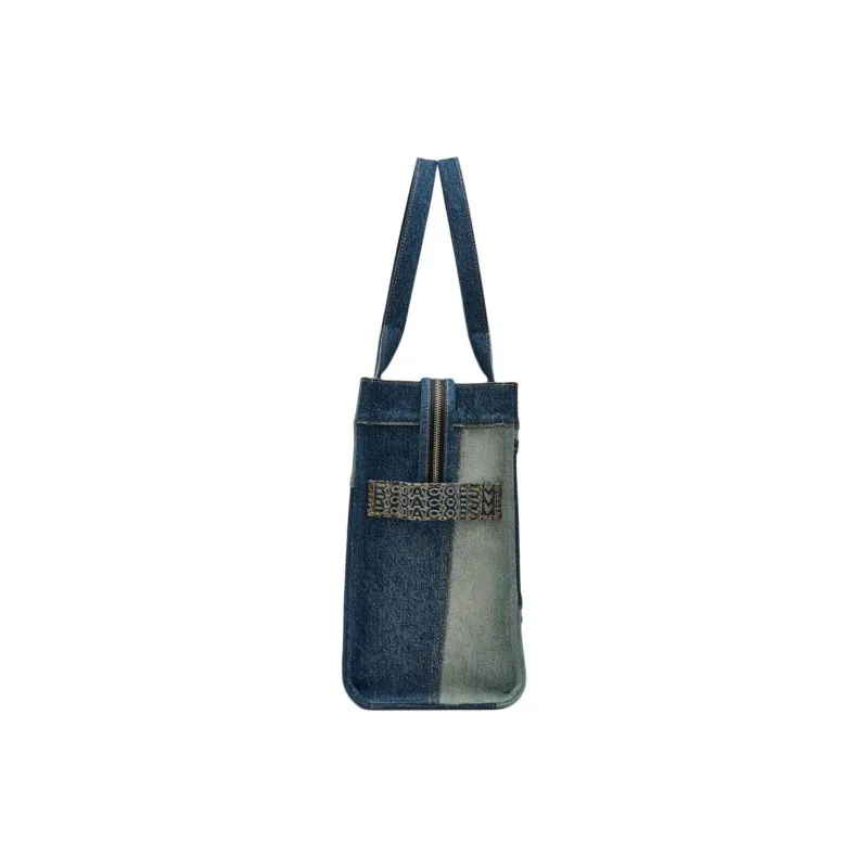 MARC JACOBS The Large Deconstructed Denim Tote Bag-1