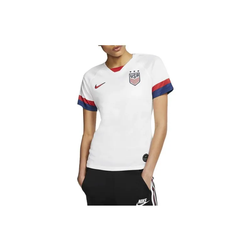 Nike Set in Sleeve T Shirt Women's White-2