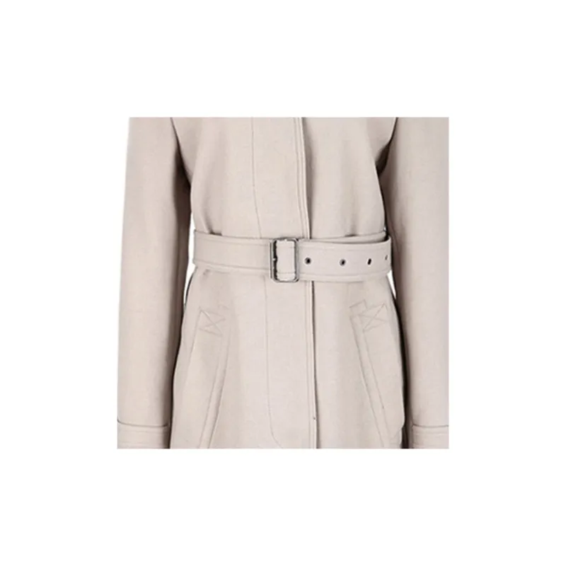Burberry Trench Coat Women's Ecru-3