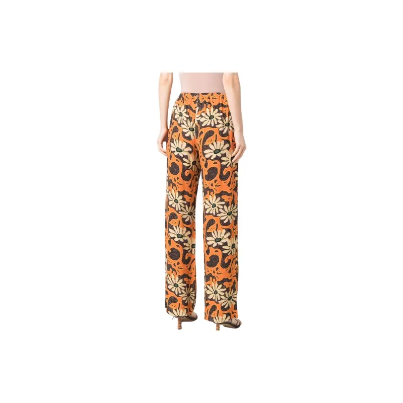 NANUSHKA Floral Wide leg Trousers-2