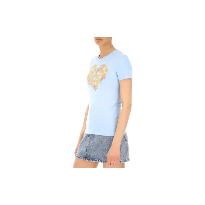 VERSACE JEANS COUTURE T Shirts Women's Blue-4
