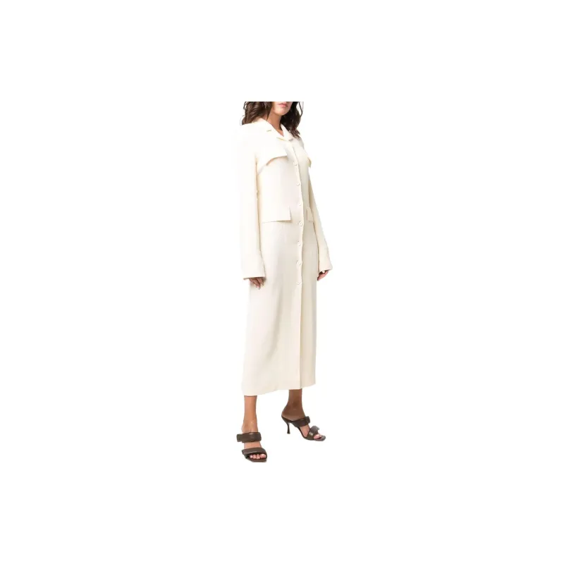 NANUSHKA Cut-out Detailed Midi Dress-2