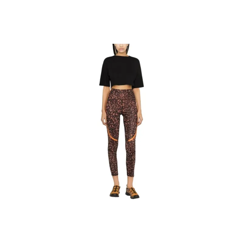 Adidas Free Shipping With AdiClub Adidas By Stella McCartney TruePace Printed Running Leggings-4