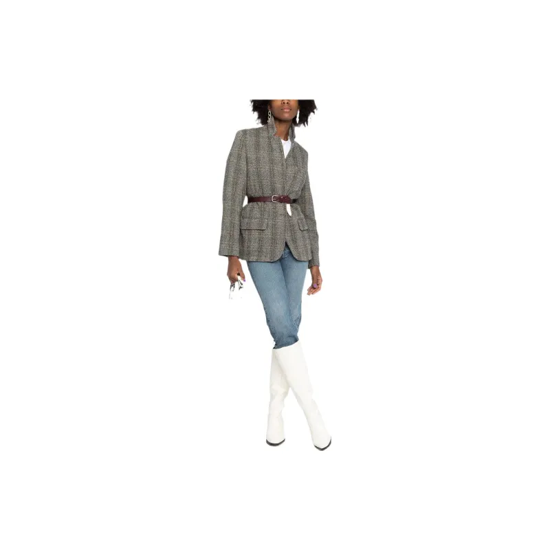 ISABEL MARANT ETOILE Charlyne Single-breasted Blazer-1