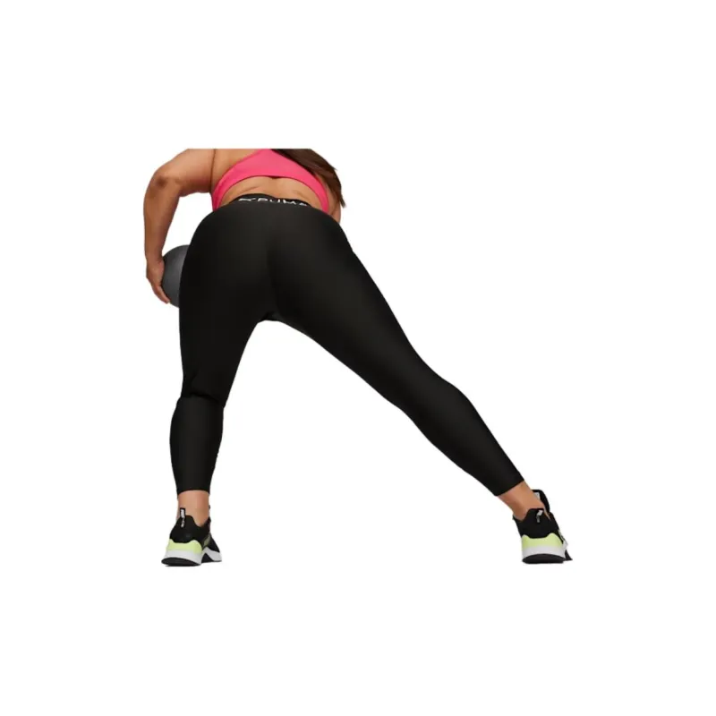 PUMA Leggings Women's Black - Garnet Red-3