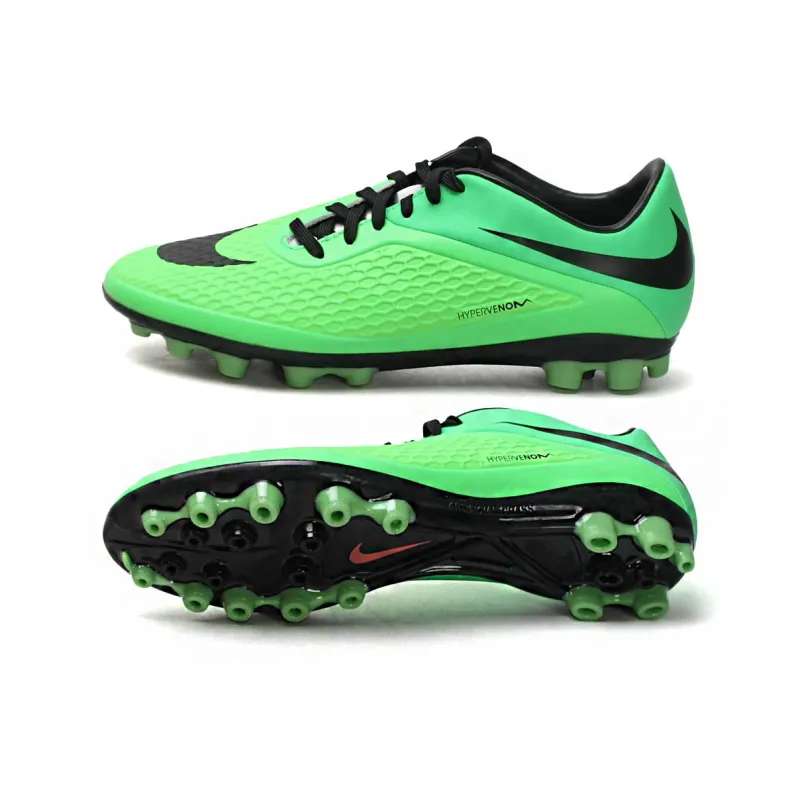 Nike Hypervenom Phelon Ag N Lime/Black Psn Green Mtllc Silver-5