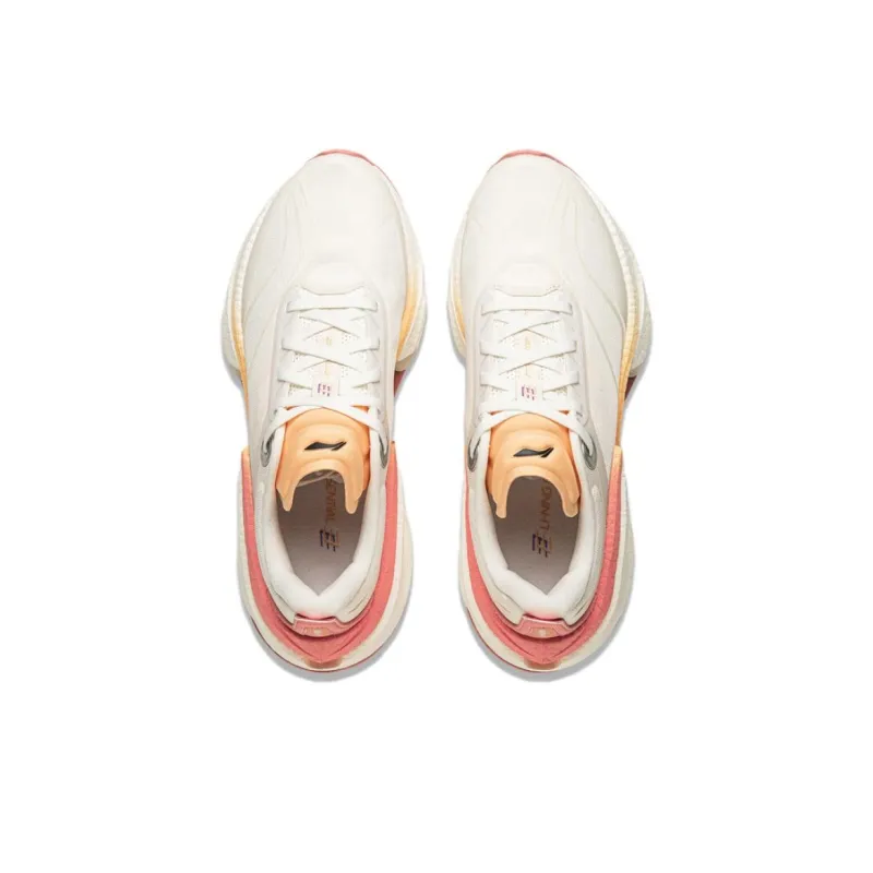 LiNing Shadow 3 ESSENTIAL Cushioning Support Rebound Low Top Running Shoes Women's Beige Pink-3