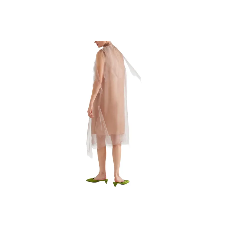 PRADA Layered Sleeveless Dress-3