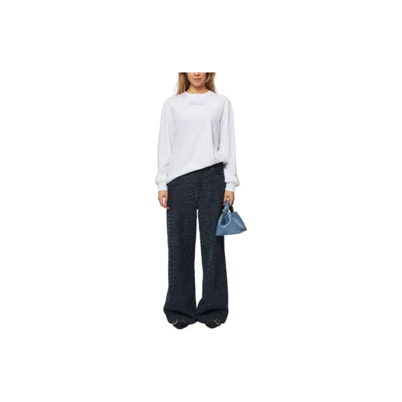 GANNI T Shirts Women's White-1