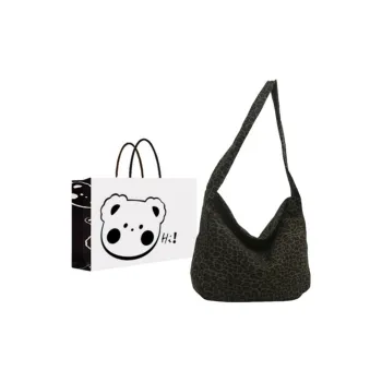 NX DOUGHNUT Fabric Tote Bag Shopping Bag Shoulder Bags Regular Women's White/Khaki/Green