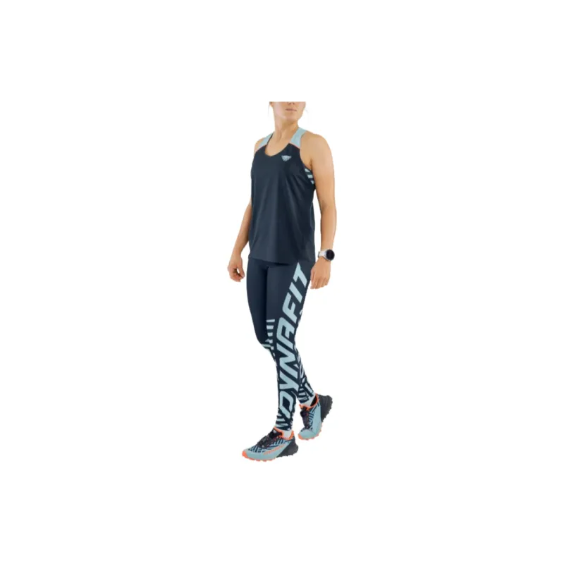DYNAFIT Trail Graphic Athletic Trousers Women's Blueberry Dazzle-1