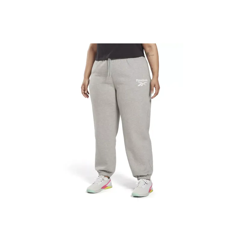 Reebok RI BL FLEECE PANT IN Knitted Sports Pants Women's Gray-1
