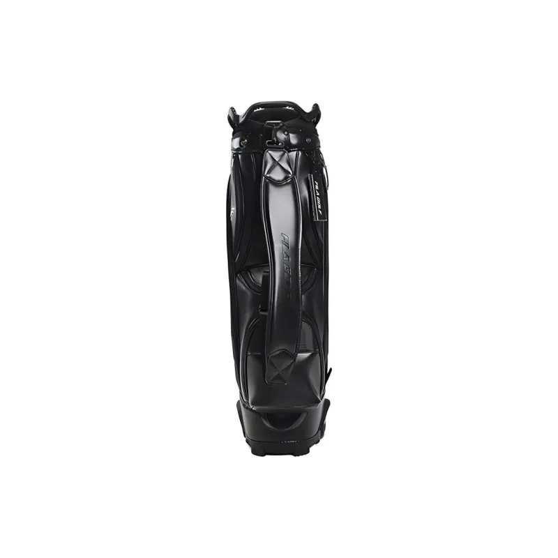 FILA Polyurethane Bonded Synthetic Leather Golf Bag Handbag Regular Men's Pitch Black-1