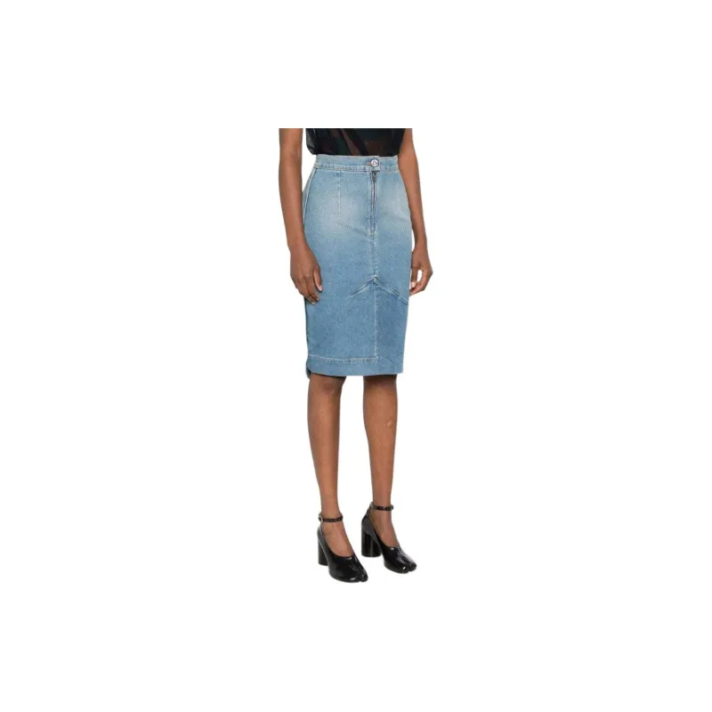 Vivienne Westwood Orb Logo Embroidered Asymmetric Skirt-3