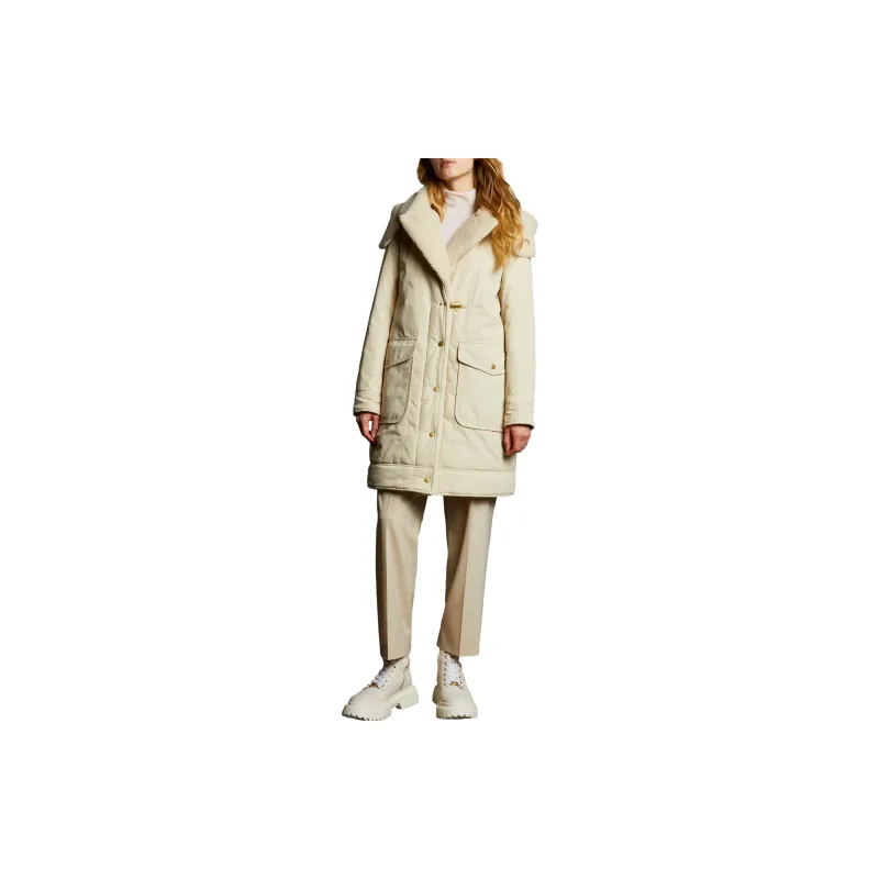 FAY Detachable hood Parka Coat-1