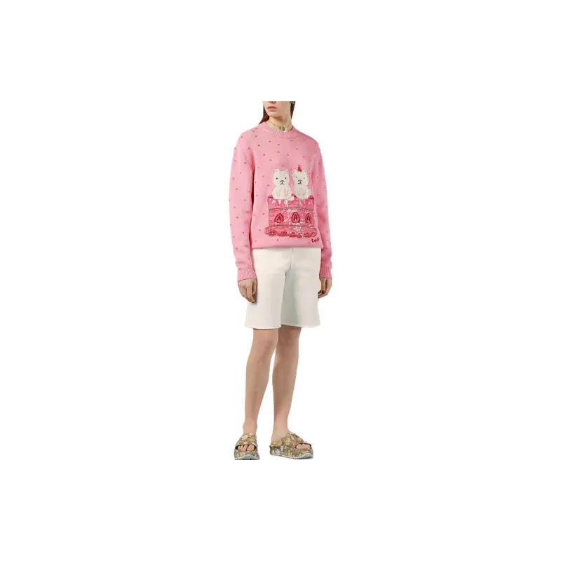 GUCCI Casual Shorts Women's White-2