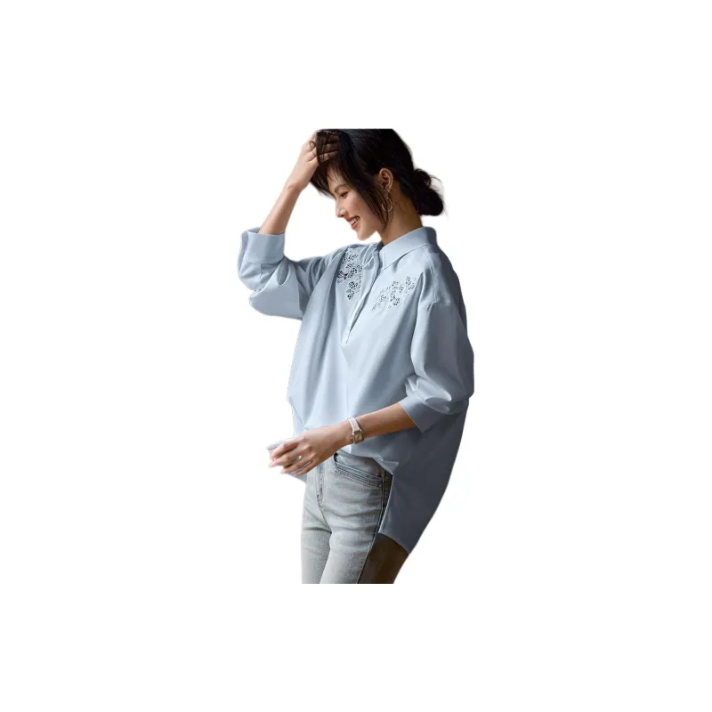 XWI Shirts Women's Blue-1