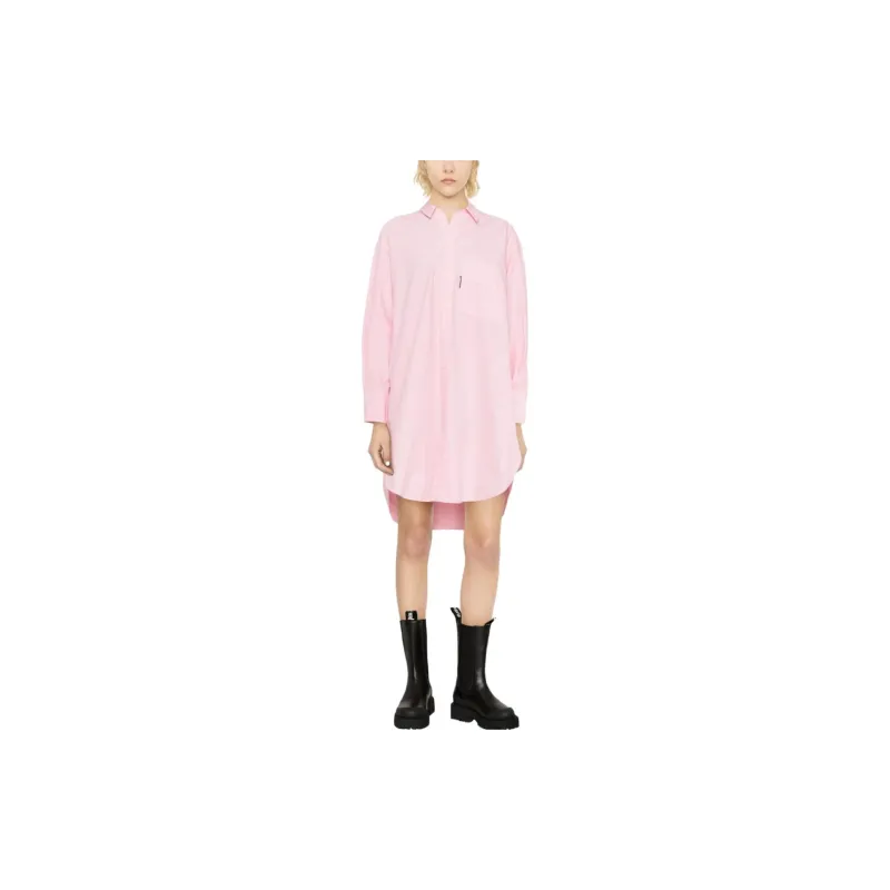 PALM ANGELS Long sleeve Shirt Dress-1