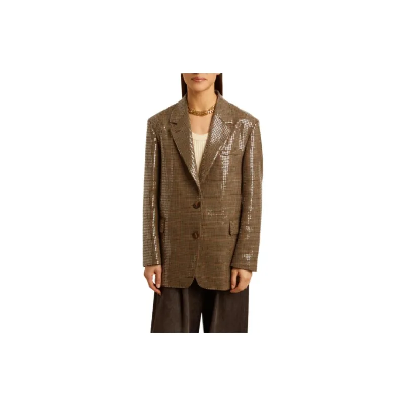 Golden Goose Single Breasted Squinned Jacket-5