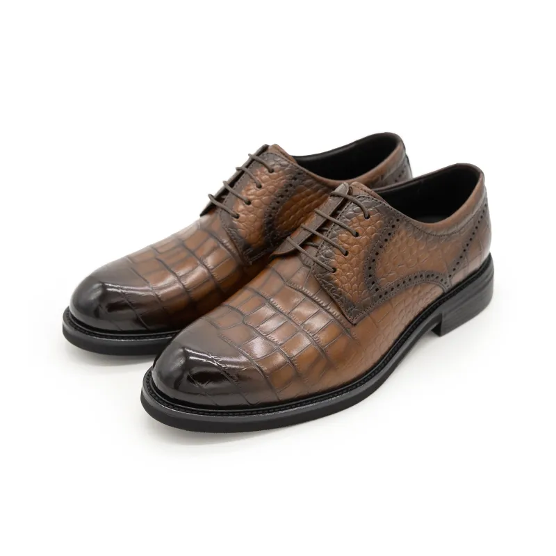 Satchi Dress Shoes Men's Coffee-2
