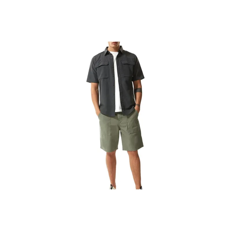 THE NORTH FACE Shirts Men Asphalt Gray-2