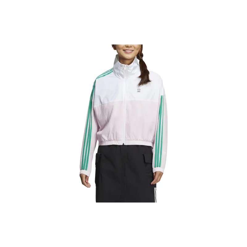 Adidas Neo Jackets Women's White Pink-1