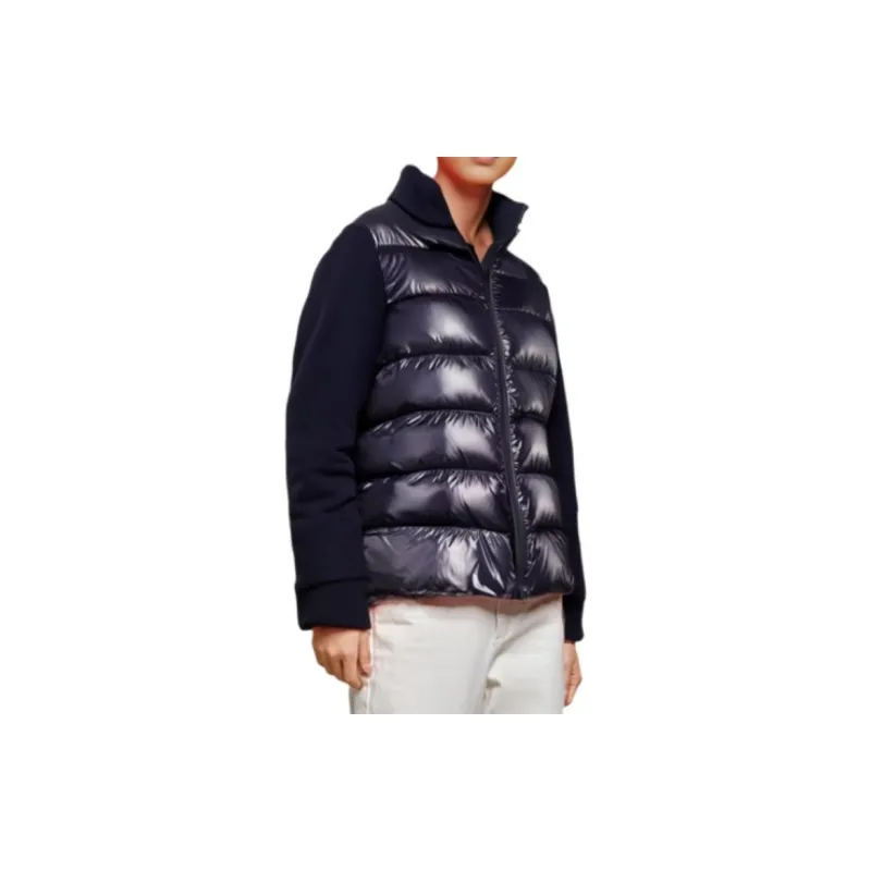 Moncler FW22 Down Jacket Women's Navy Blue-2