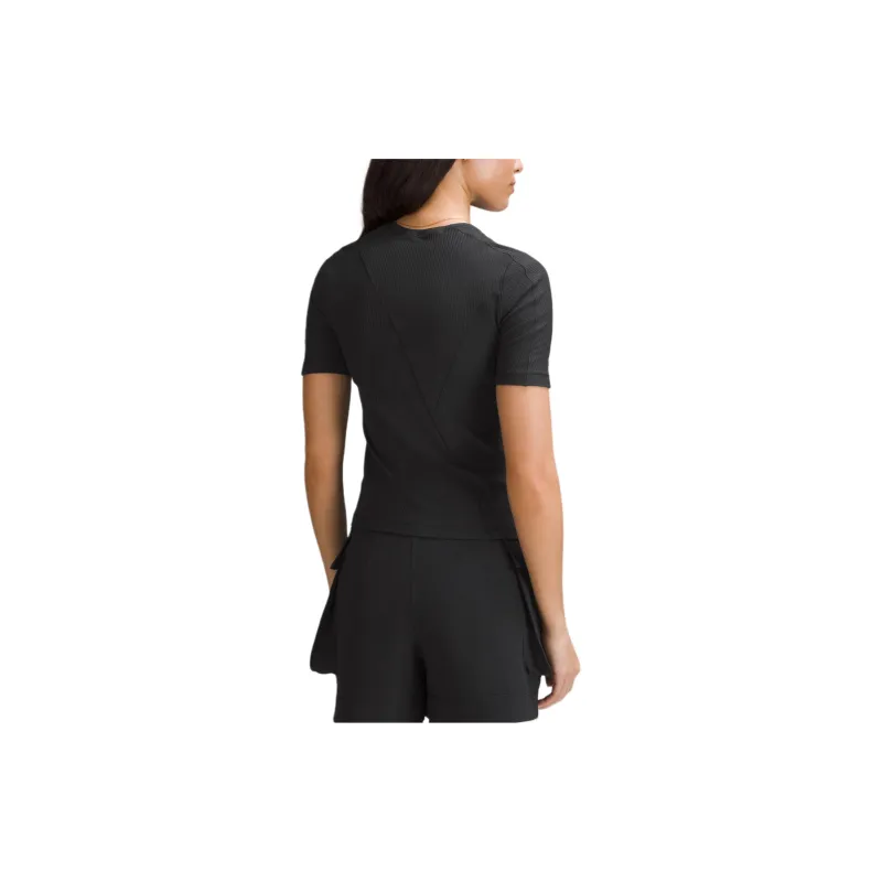 Lululemon T Shirt Women's Black-3