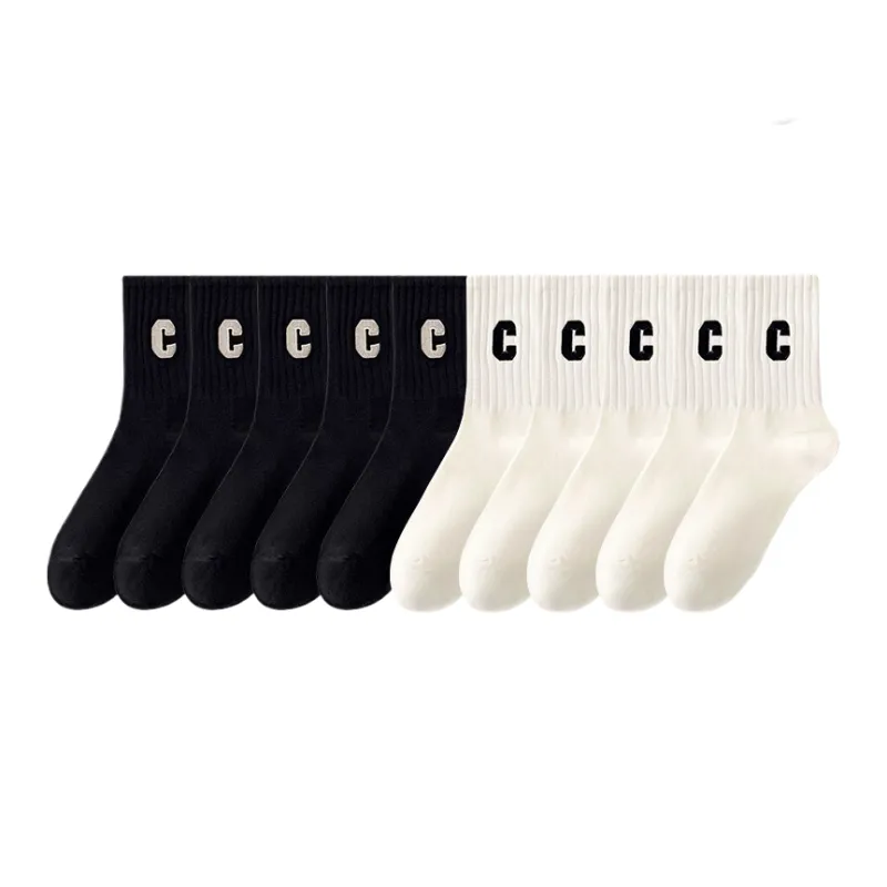 Lan Miao Mid Calf Socks Women's 10 Pack-4