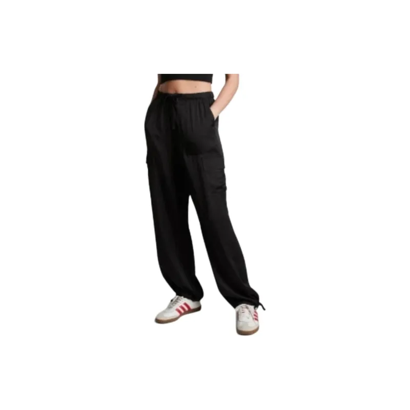 Victoria's Secret PINK Knitted Sports Pants Women's Black-1
