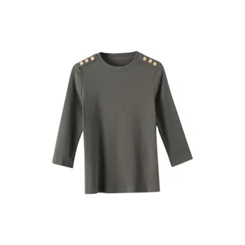 Late White Knitwear Women's Gray