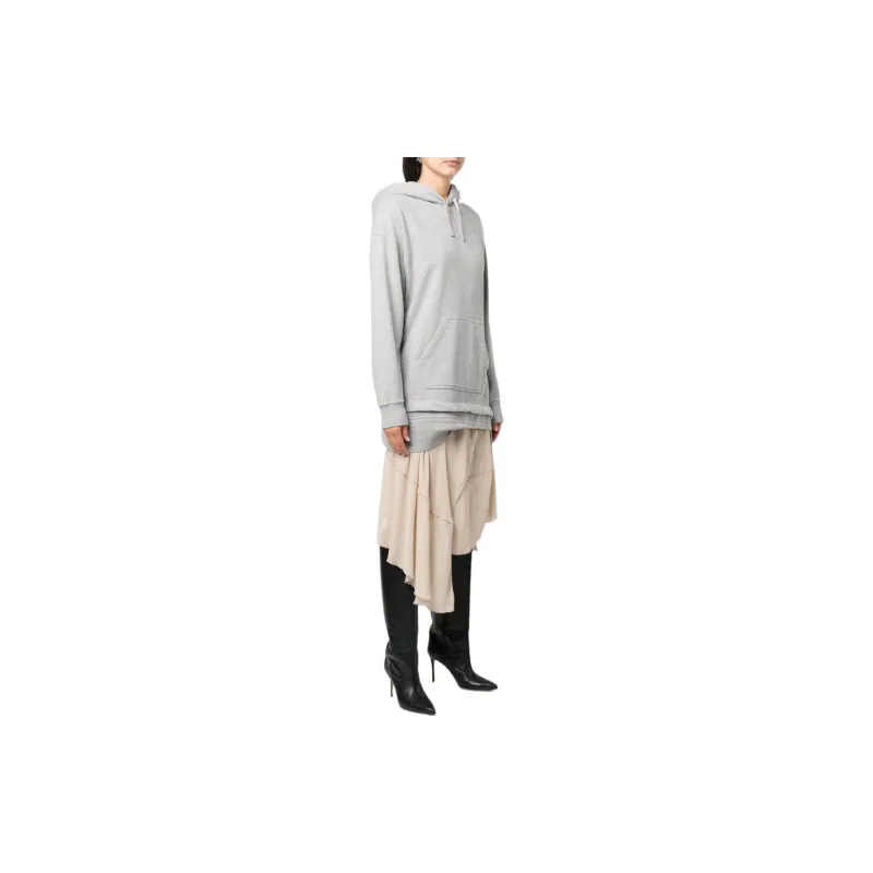 DIESEL FW22 Long-Sleeved Dresses Women's Gray-3