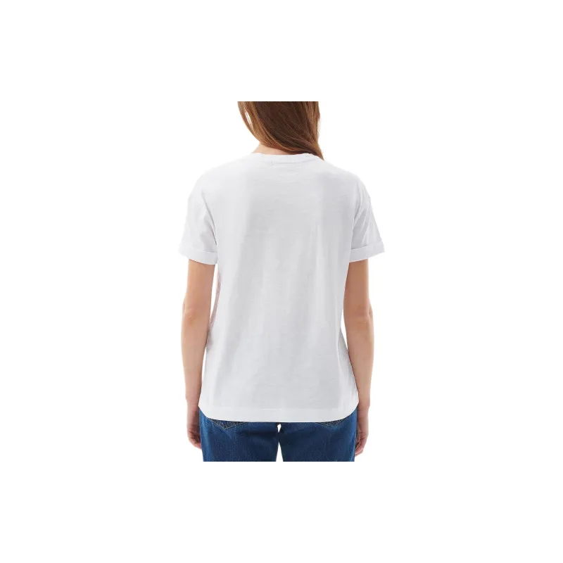 BARBOUR Evergreen T-Shirt T-Shirt Women's White-3