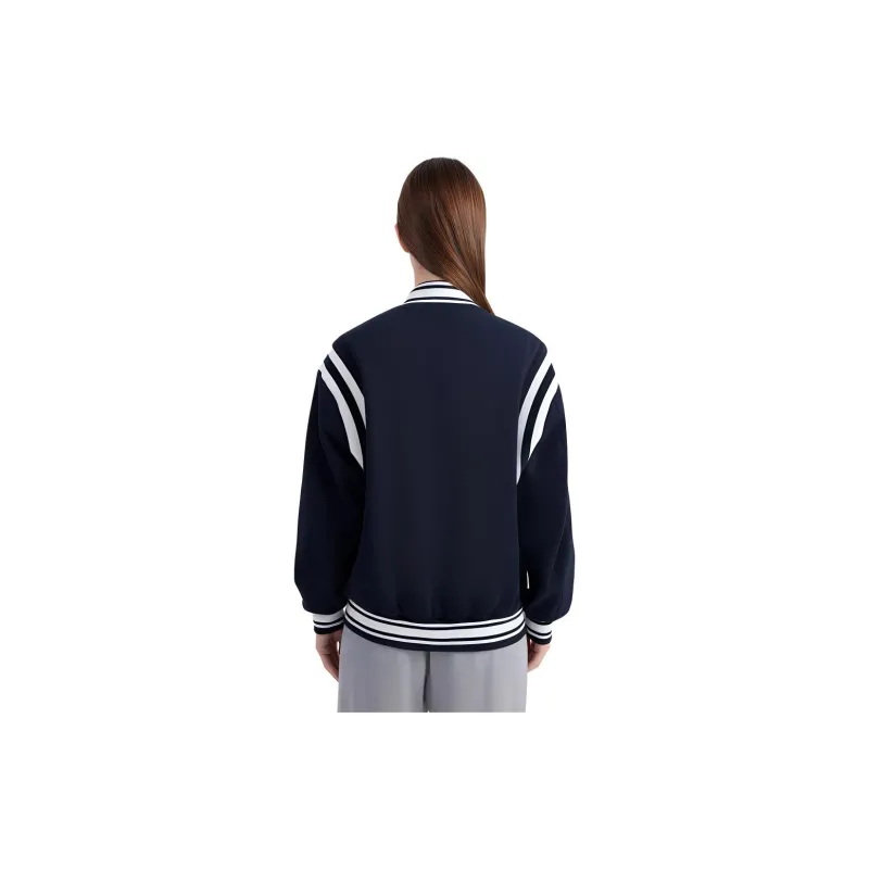Hush Puppies Baseball Jacket Unisex Dark Blue-1