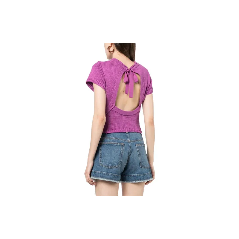 Ulla Johnson Arden Knit Crop Top-2