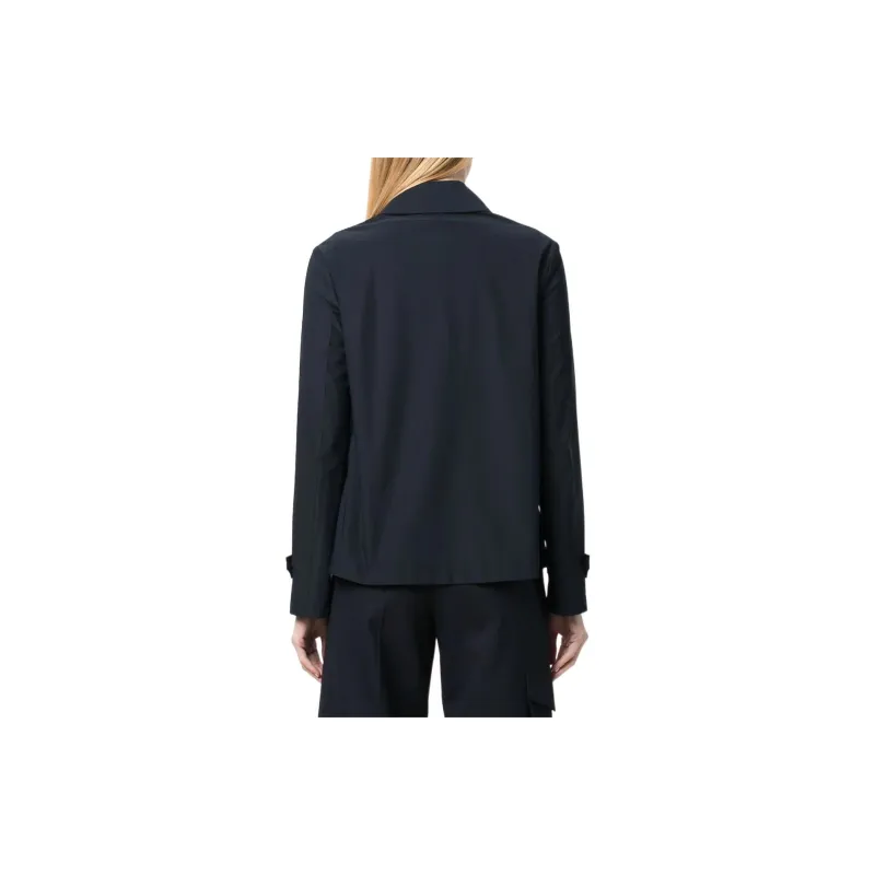 HARRIS WHARF LONDON Spread collar Jacket-3