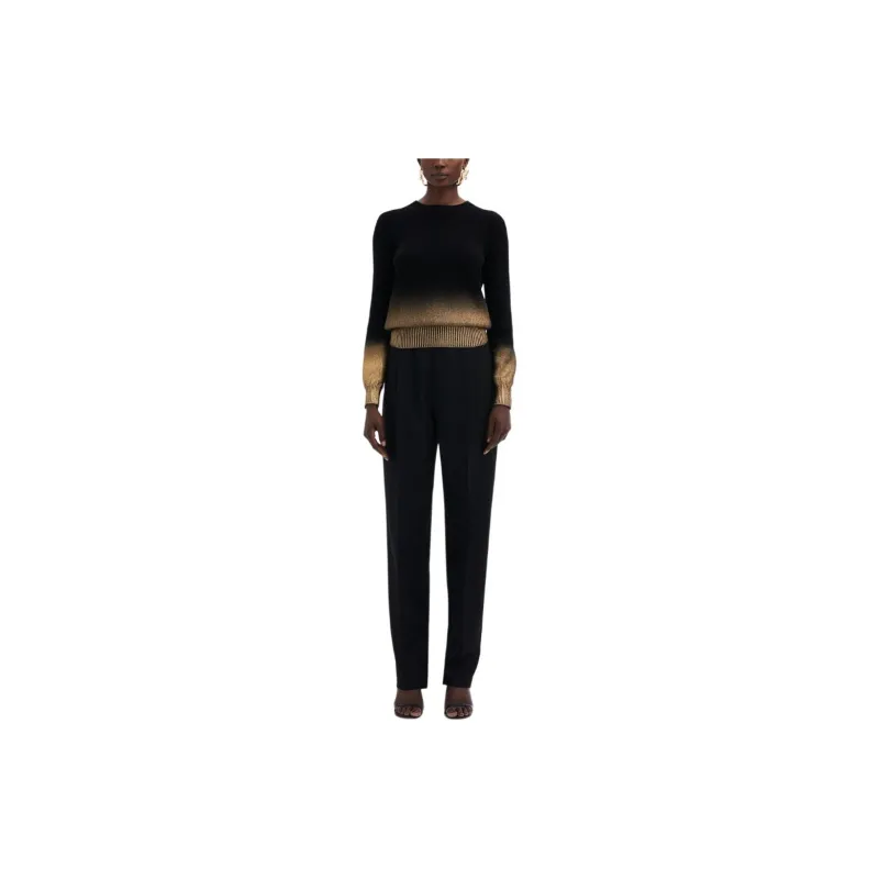 Oscar De La Renta Gold Foil Jumper-1