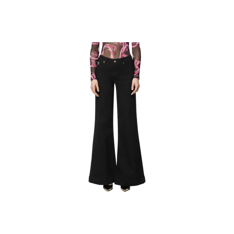 VERSACE JEANS COUTURE High rise Wide leg Jeans-1