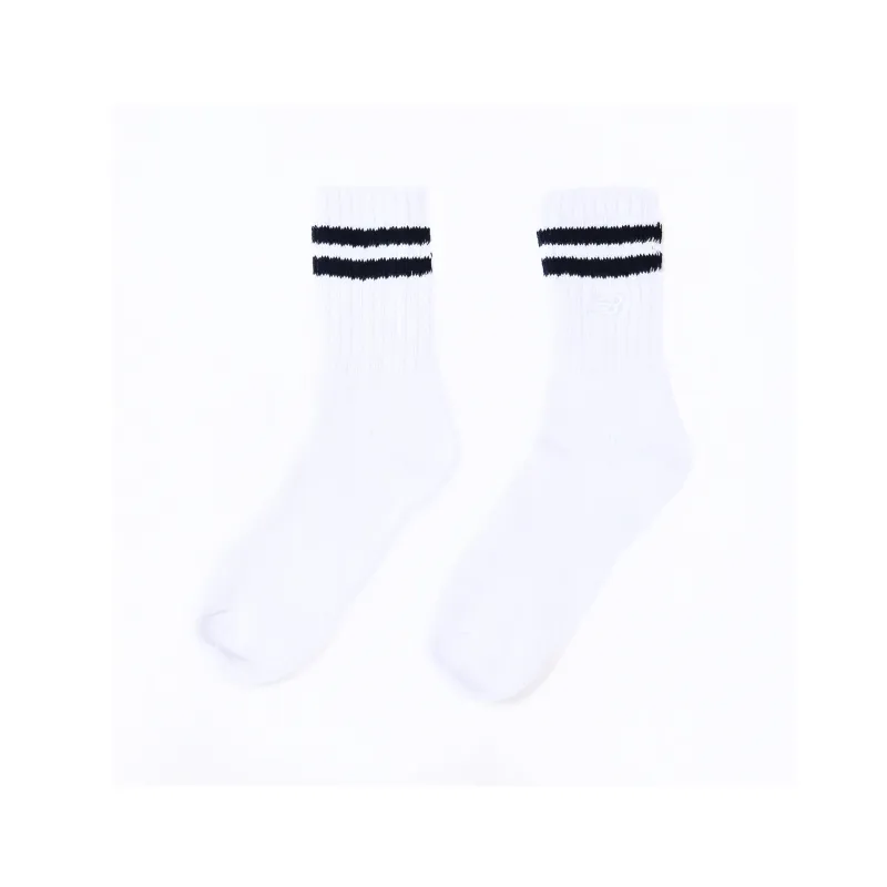 New Balance Mid Calf Socks Unisex 1 Pack White-1