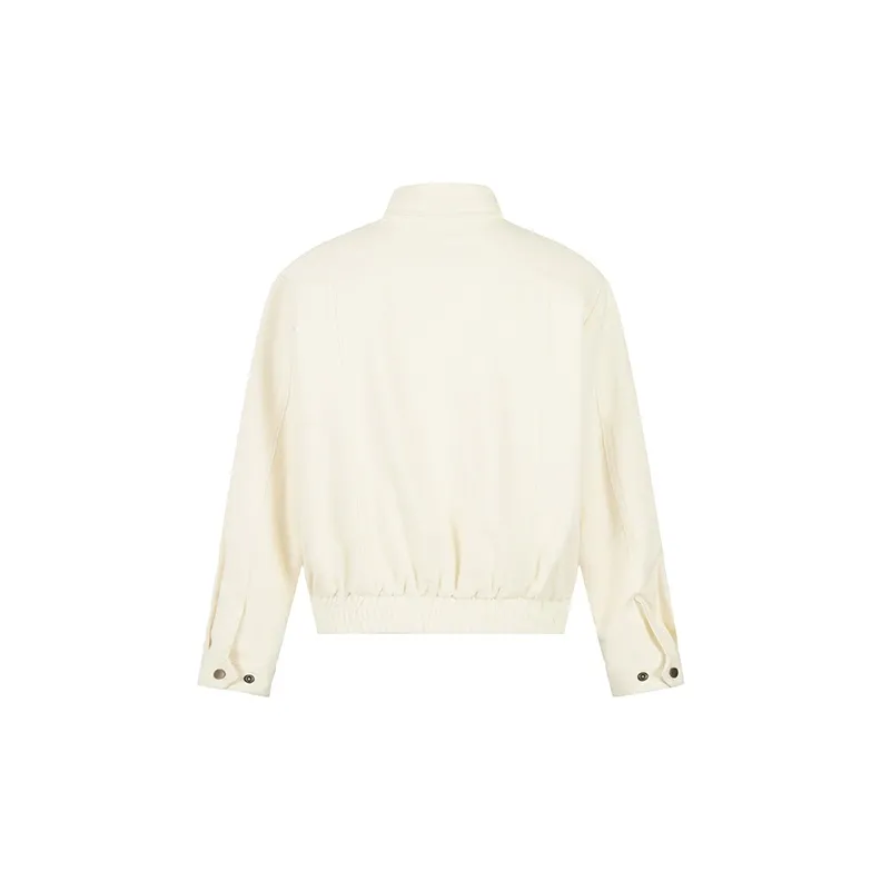 A Chock Jackets & Coats Unisex White-1
