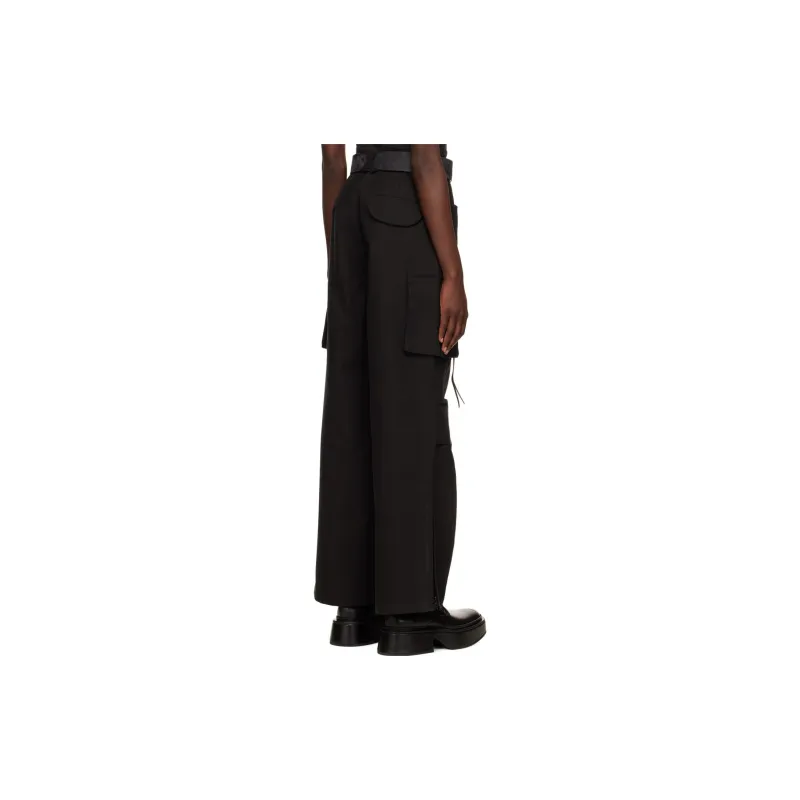 Fax Copy Express Casual Pants Women's Black-2