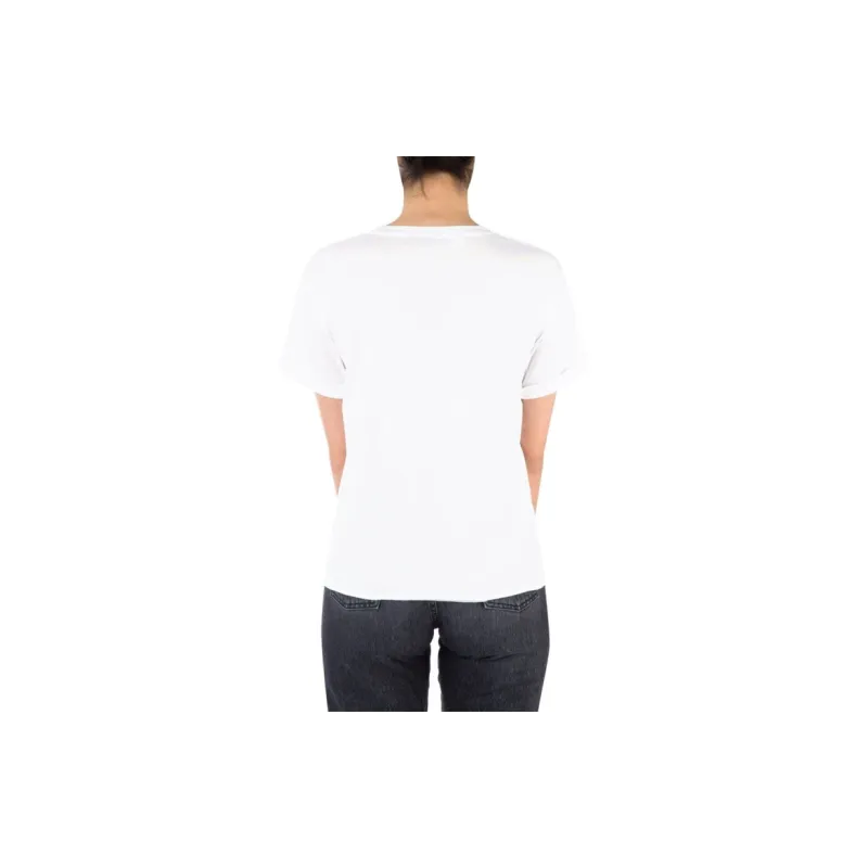 SAINT LAURENT Logo print T shirt-3