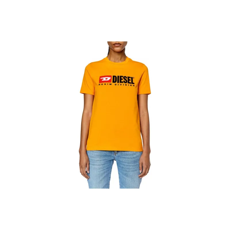 DIESEL T Shirts Women's Orange-1