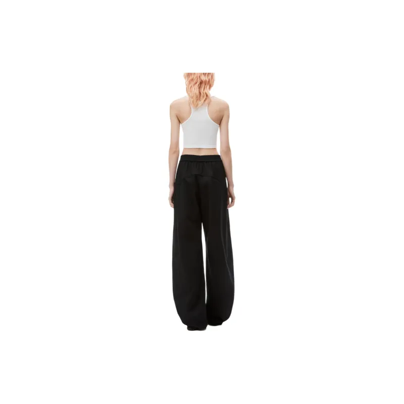 Alexander Wang Logo print Tapered Trousers-3