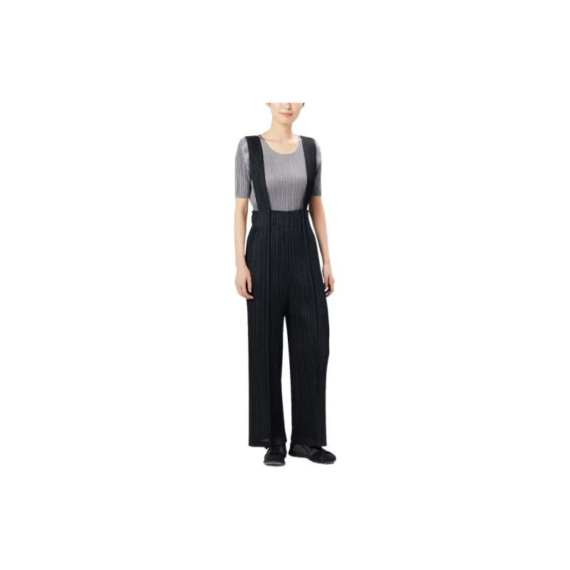 PLEATS PLEASE ISSEY MIYAKE Overalls Women's Black-1